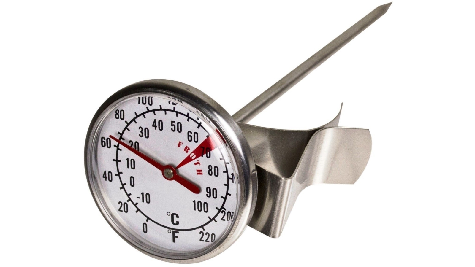 Davis And Waddell Milk Frothing Thermometer - Large