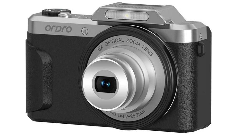 Ordro D27 4K 6x Optical Zoom Vlog Video Camera