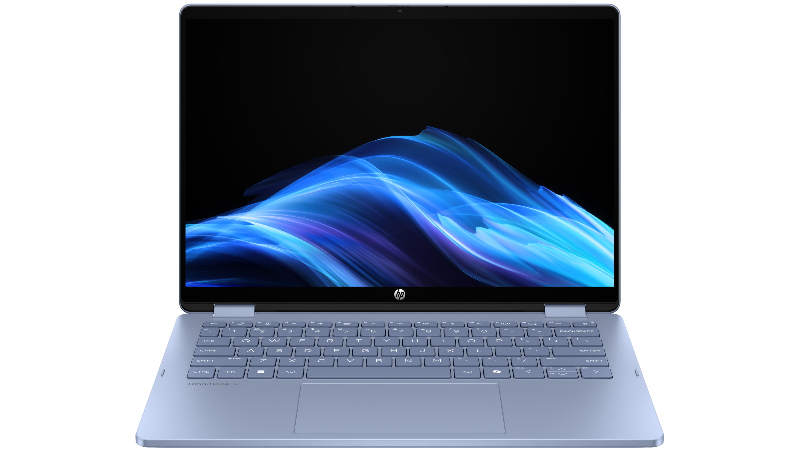 HP OmniBook 5 14-inch Core 5-120U/16GB/512GB SSD 2-in-1 Laptop - Sky Blue