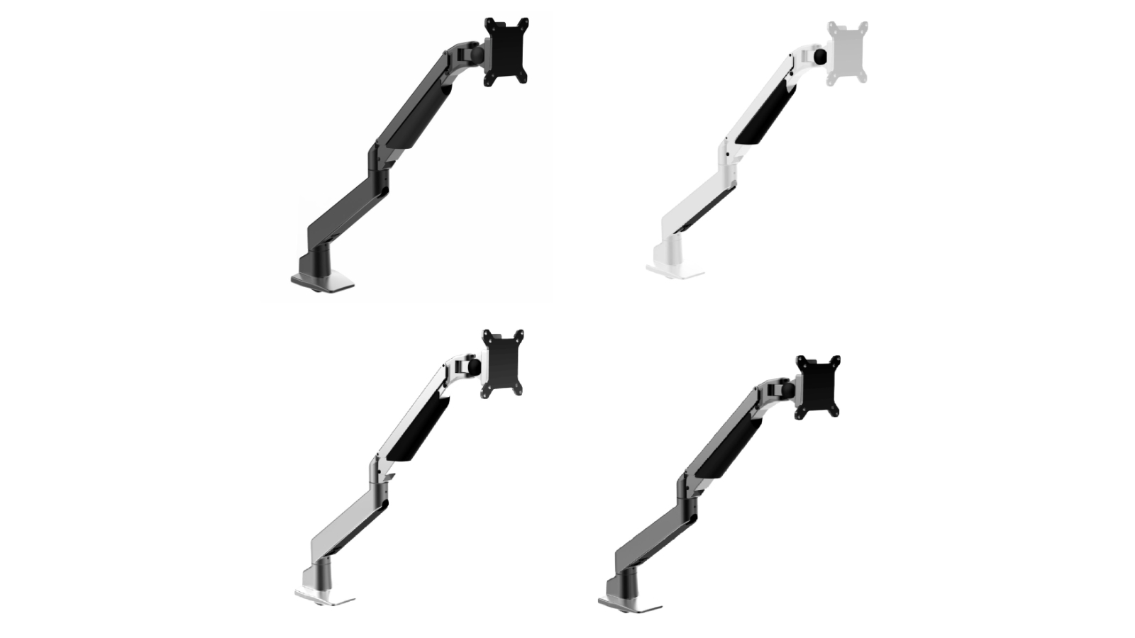 Desky Heavy Duty 11kg+ Single Monitor Arm