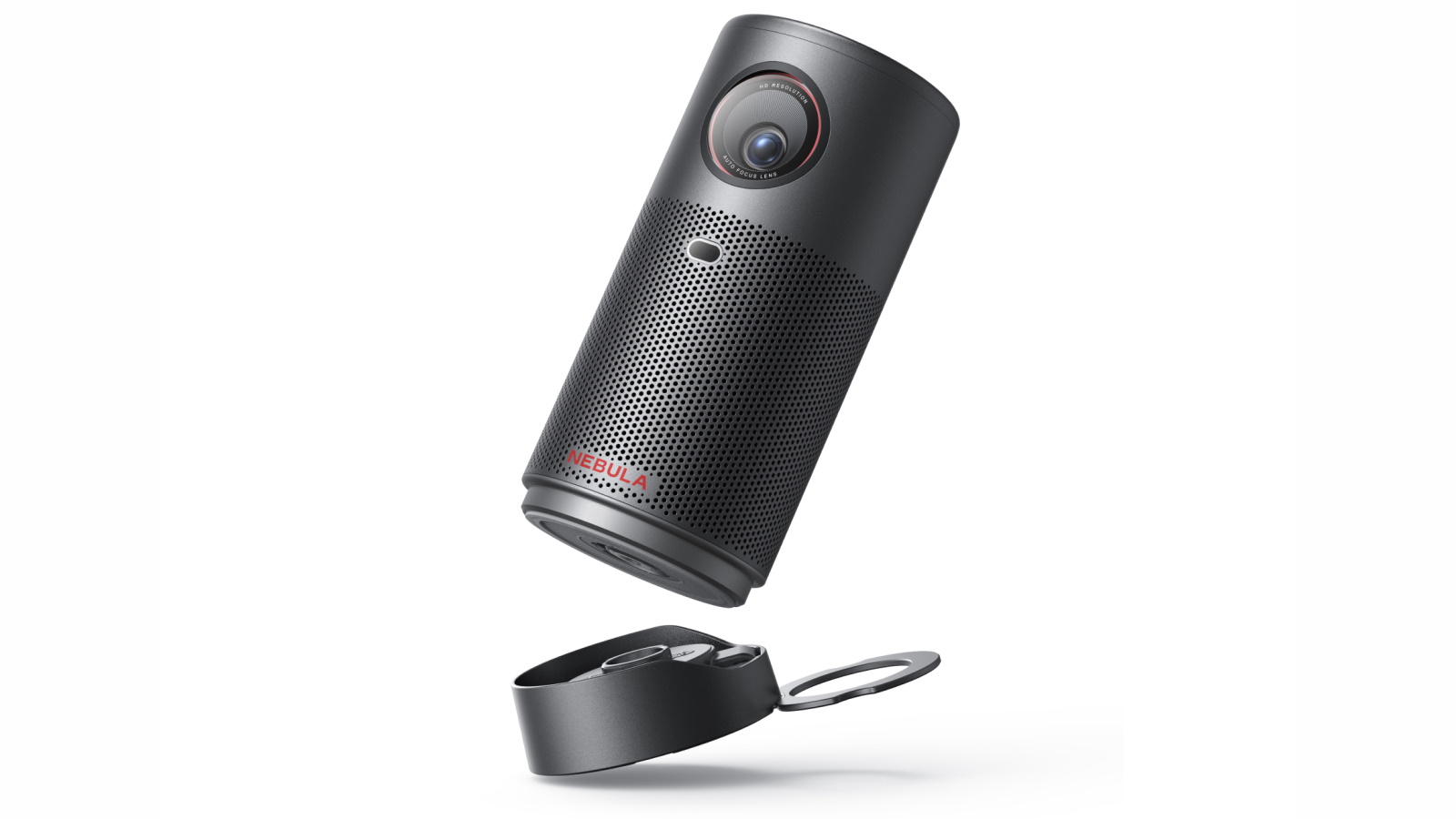Nebula Capsule Air Pocket Projector - Black | Harvey Norman