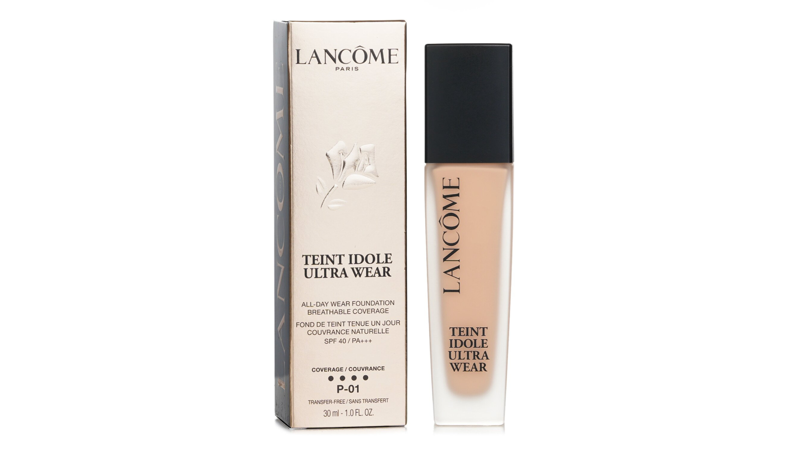 Lancome No. P-01 SPF40 Teint Idole Ultra Wear All Day Wear Foundation - 30ml/1oz