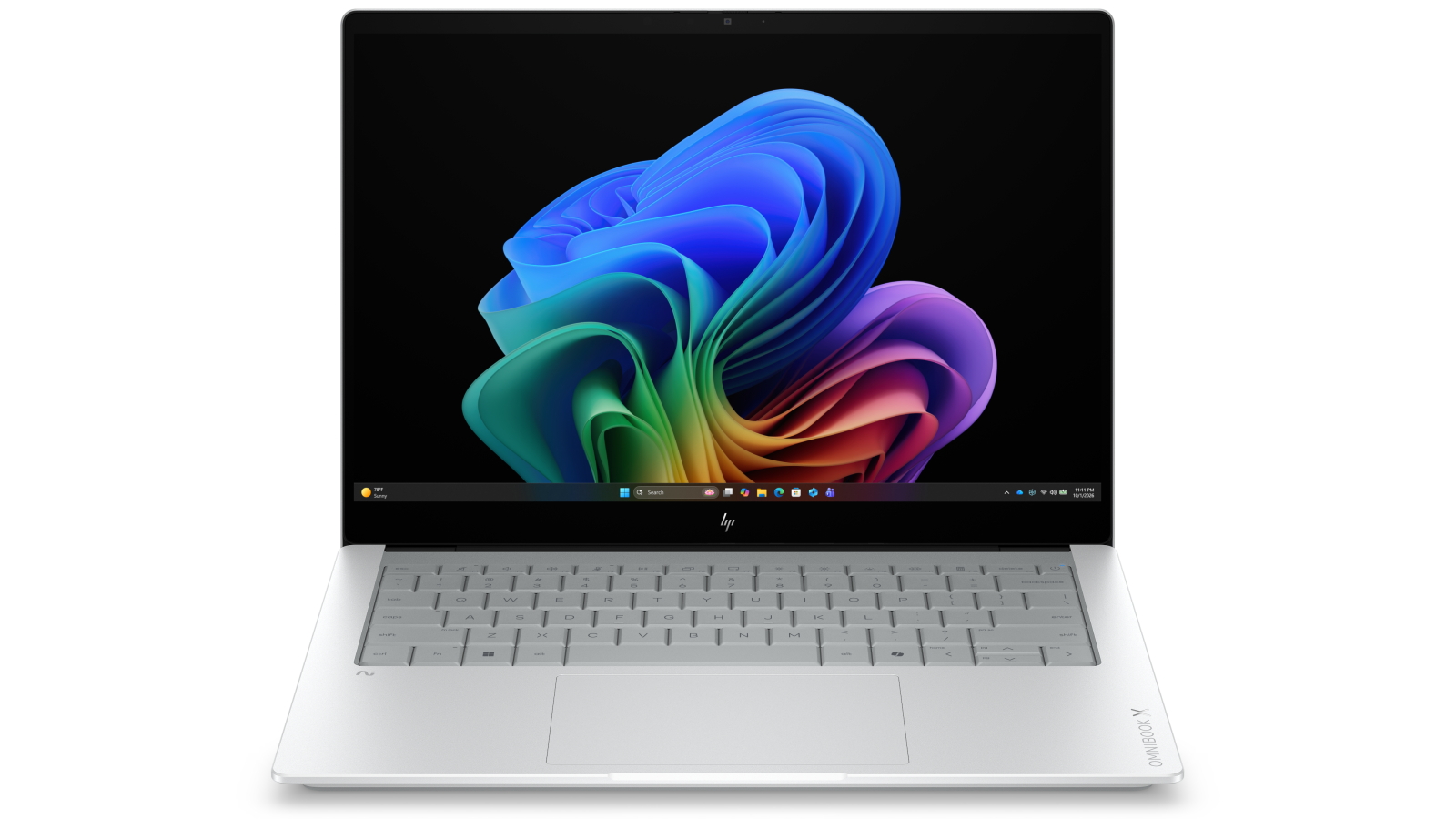 HP OmniBook X 14-inch Core Ultra 7-356H/32GB/1TB SSD Next Gen AI PC Laptop - Glacier Silver