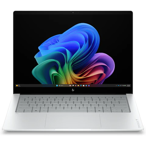 HP OmniBook X 14-inch Core Ultra 7-356H/32GB/1TB SSD Next Gen AI PC Laptop - Glacier Silver