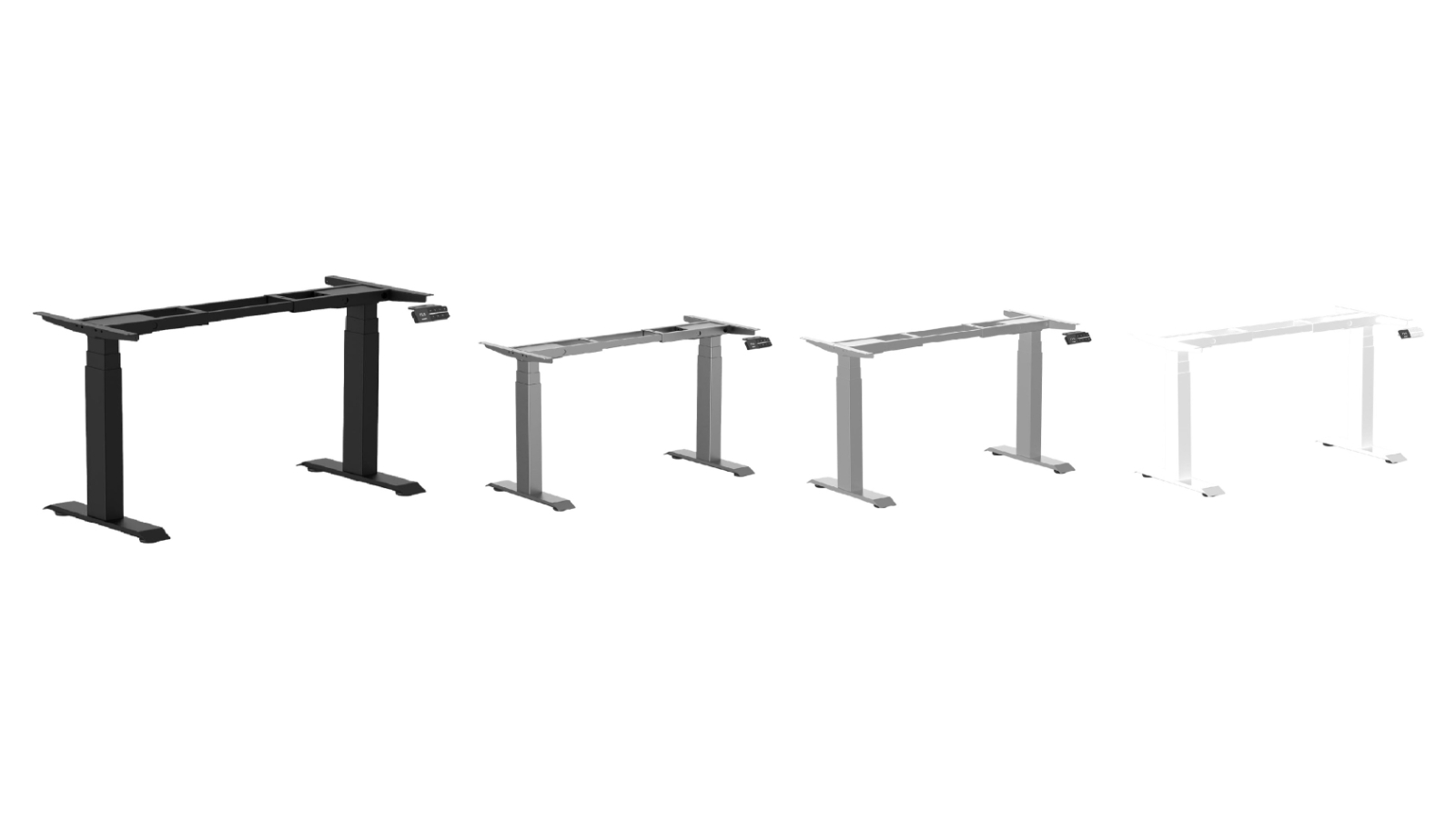 Desky Dual Mini Standing Desk Frame