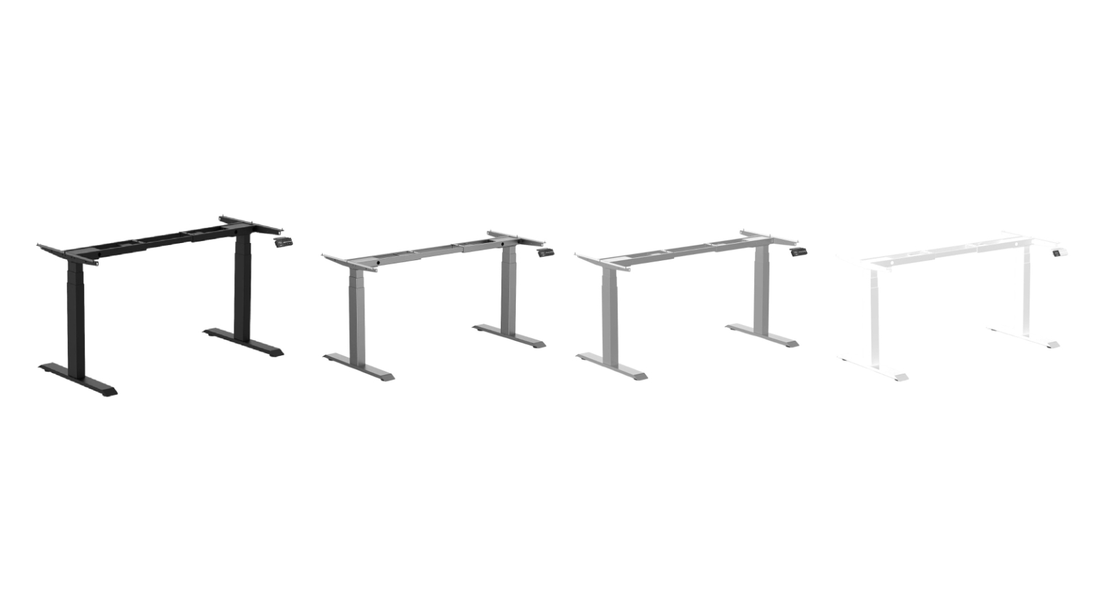Desky Dual Sit Stand Desk Frame
