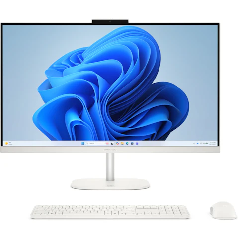 HP OmniStudio 27-inch Core 7-240H/16GB/512GB SSD All-in-One Desktop - Cotton White