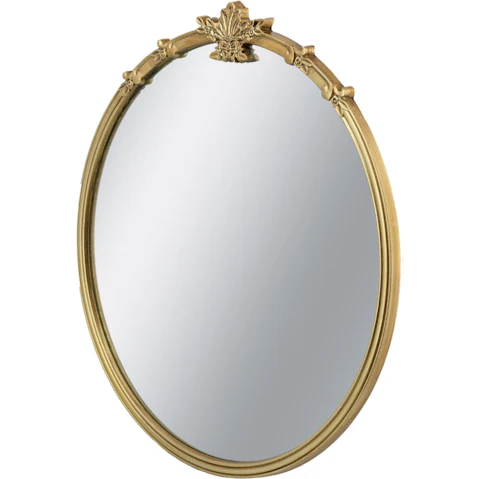 Philbee Gerodian Round Mirror - Gold