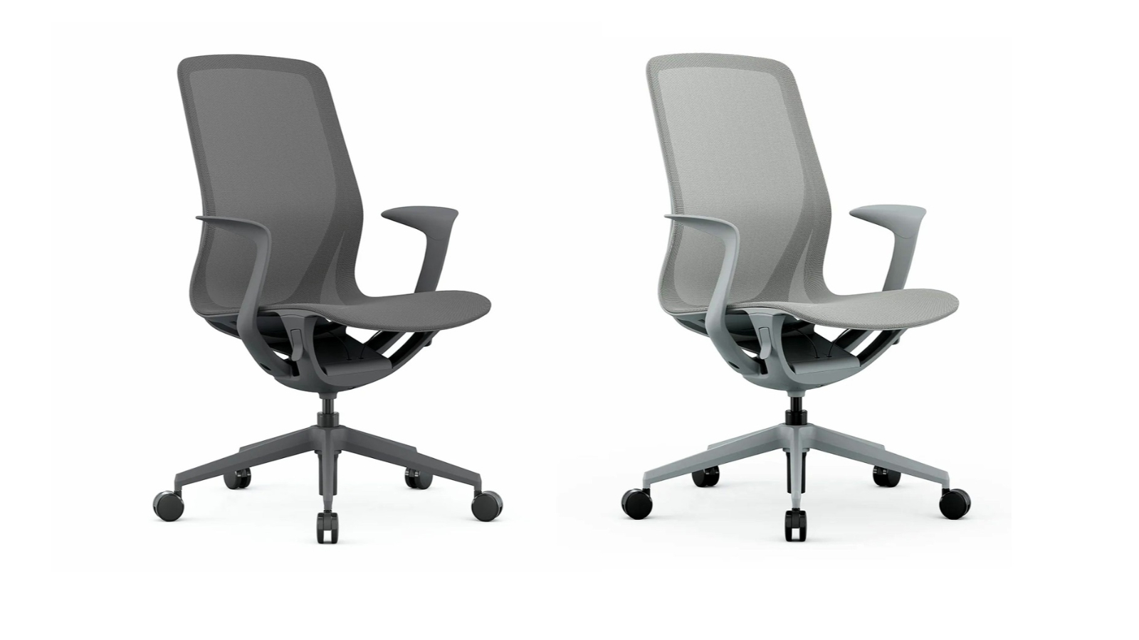 Desky Fixed Armrest Style Echo Modern Office Chair