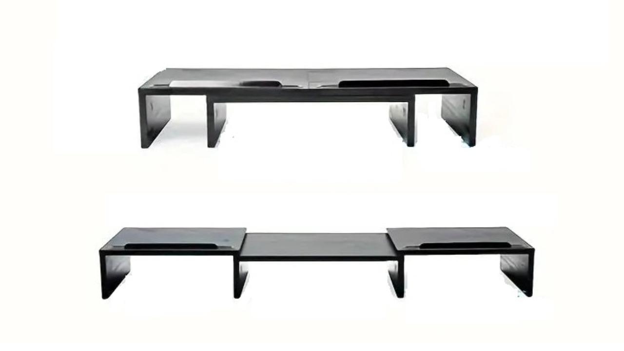 TM Adjustable Dual Monitor Stand Riser