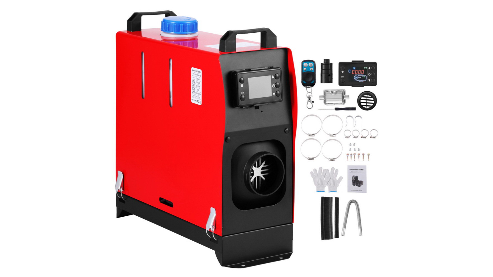 Giantz 12V 5kW LCD Remote Diesel Air Heater 