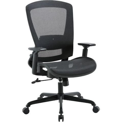 Maestro Furniture Mesh Seat Executive Manager Office Chair - Black