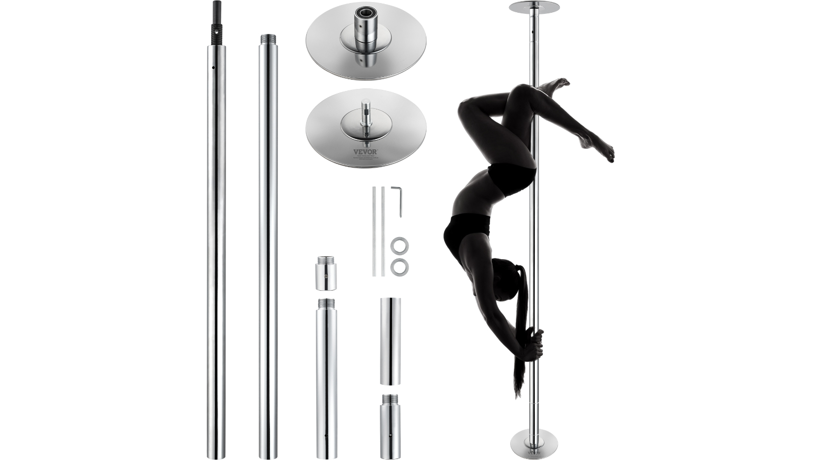 Vevor Professional Spinning Static Dancing Pole Kit