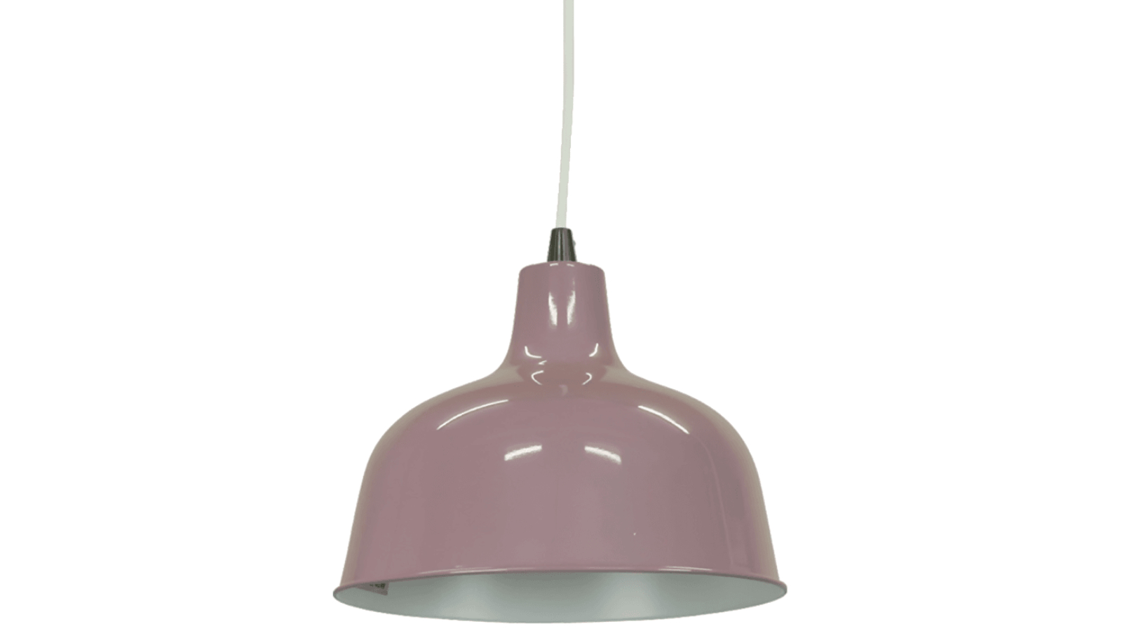 Sylvania Lighting Danica Classic Dome Metal Cord Drop Pendant Light - Pastel Violet