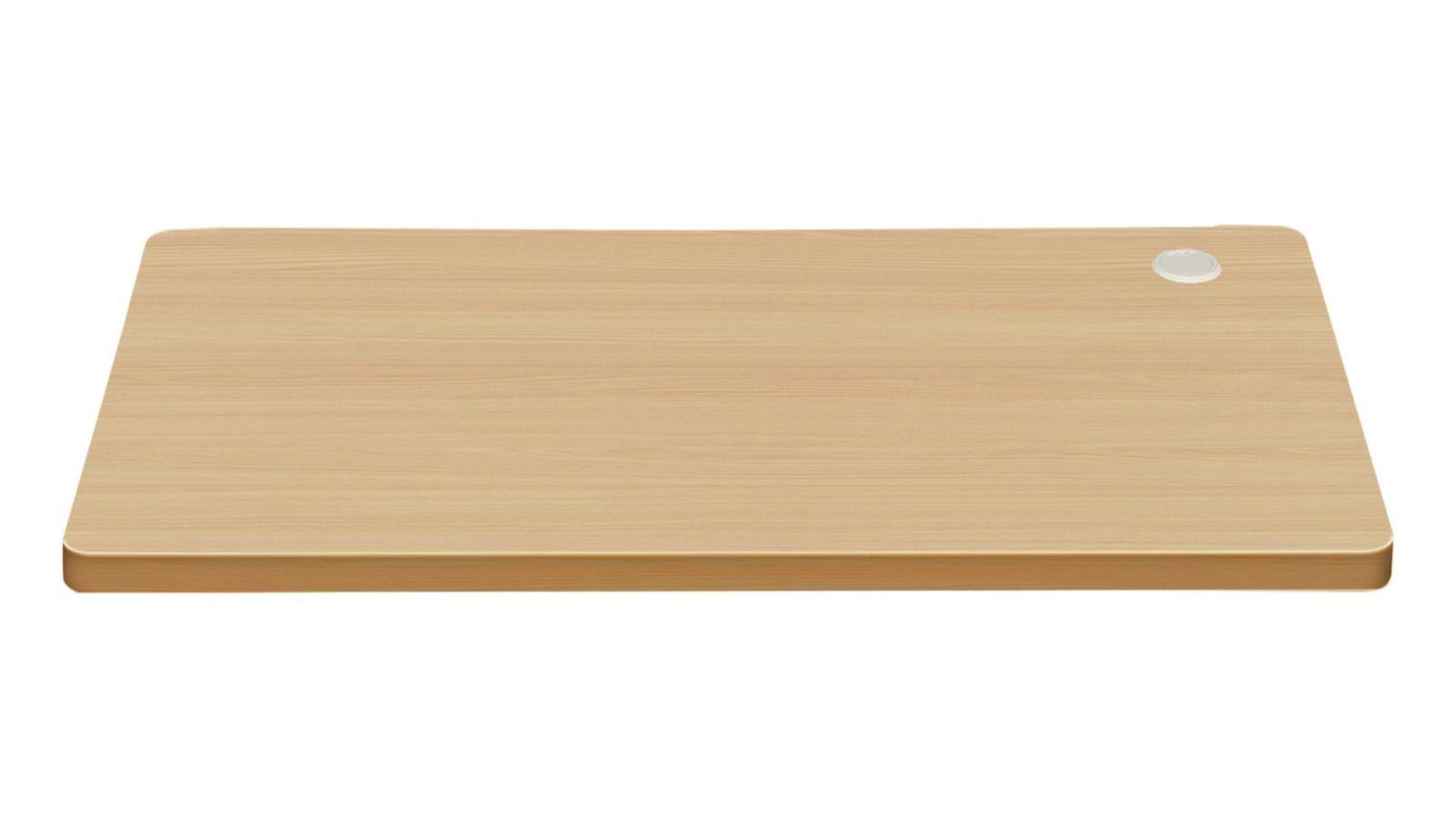 Oikiture 120cm Adjustable Sit-Stand  Frame Desktop Computer Table - Oak