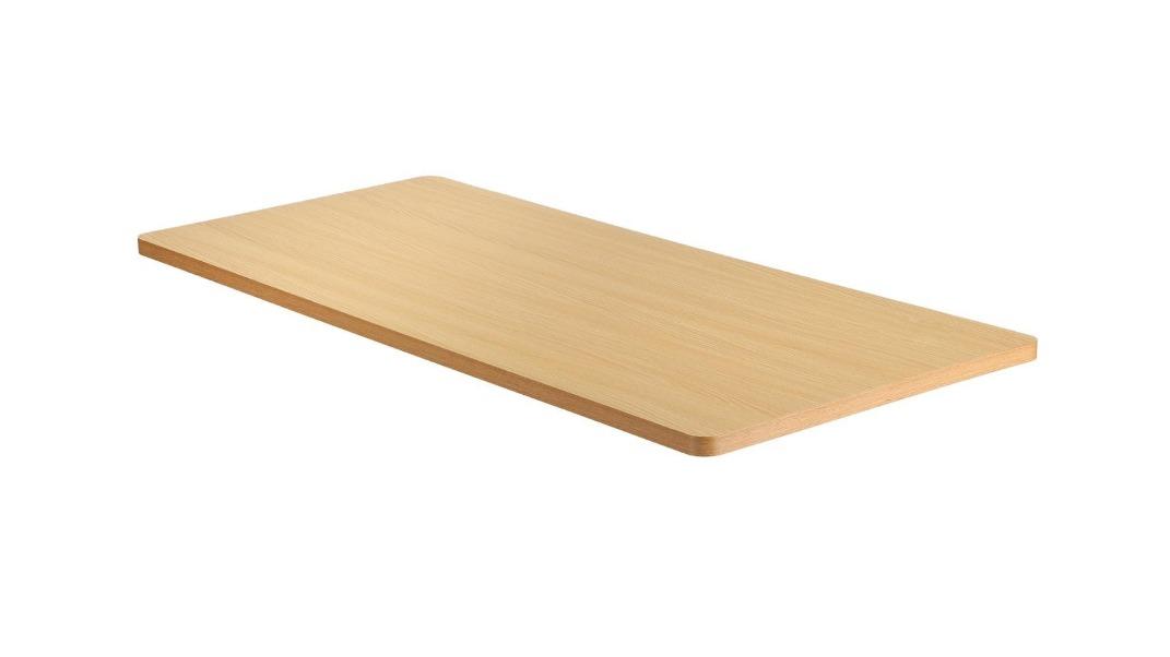 Oikiture 160cm Electric Computer Table - Oak