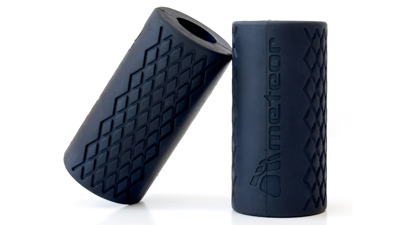 Meteor For The Winners Black Dumbbell Barbell Grip Pad - 10 x 5cm