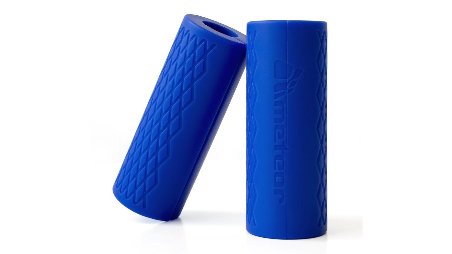 Meteor For The Winners Blue Dumbbell Barbell Grip Pad - 12.5 x 5cm