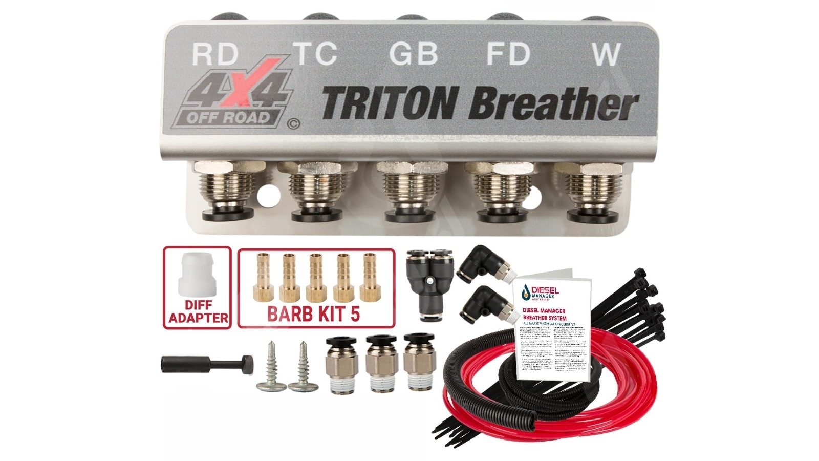 DMA Diff Breather Kit 5P Snorkel Pre Cleaner Mitsubishi Triton Mr Off Road D5C3R Harvey Norman