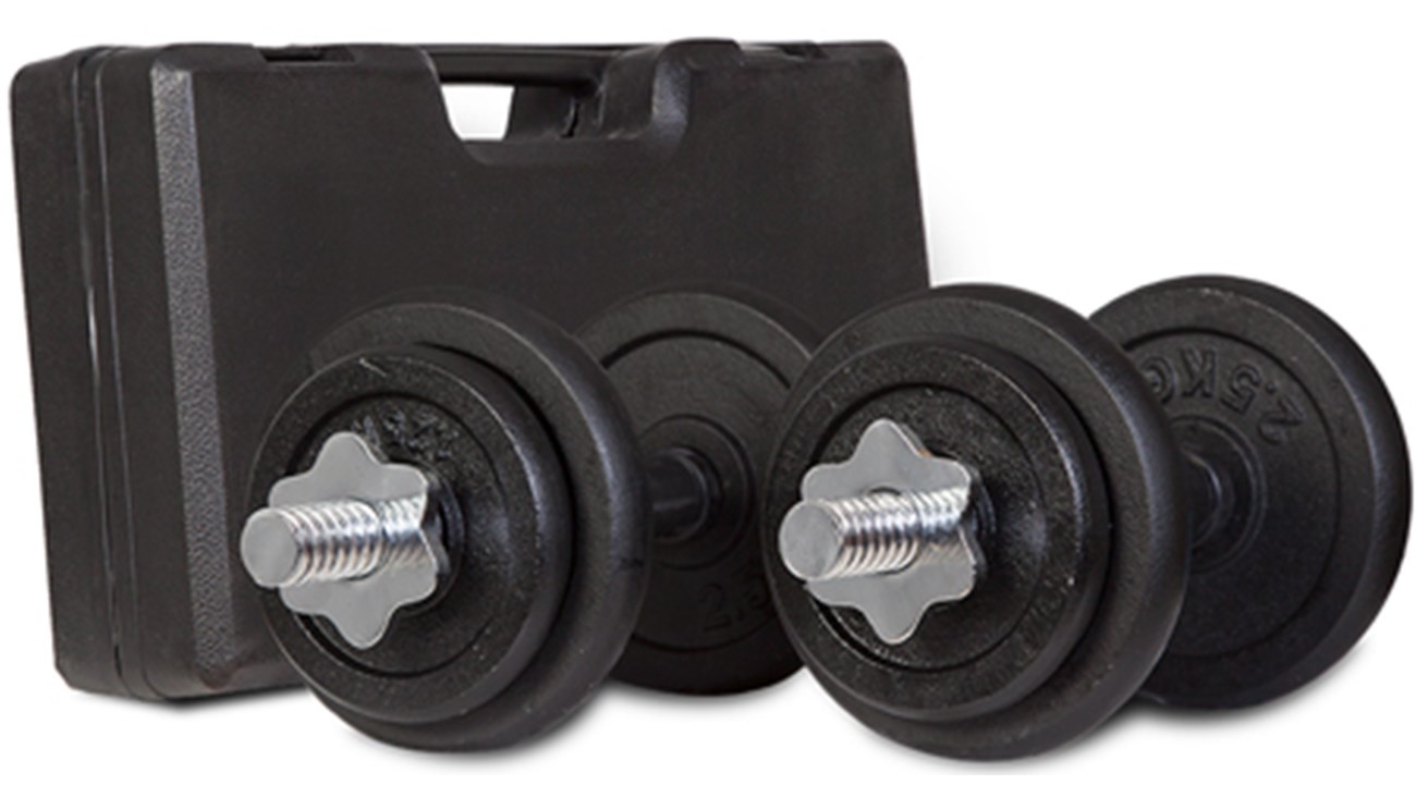 Cortex 20kg Dumbbell Set With Case