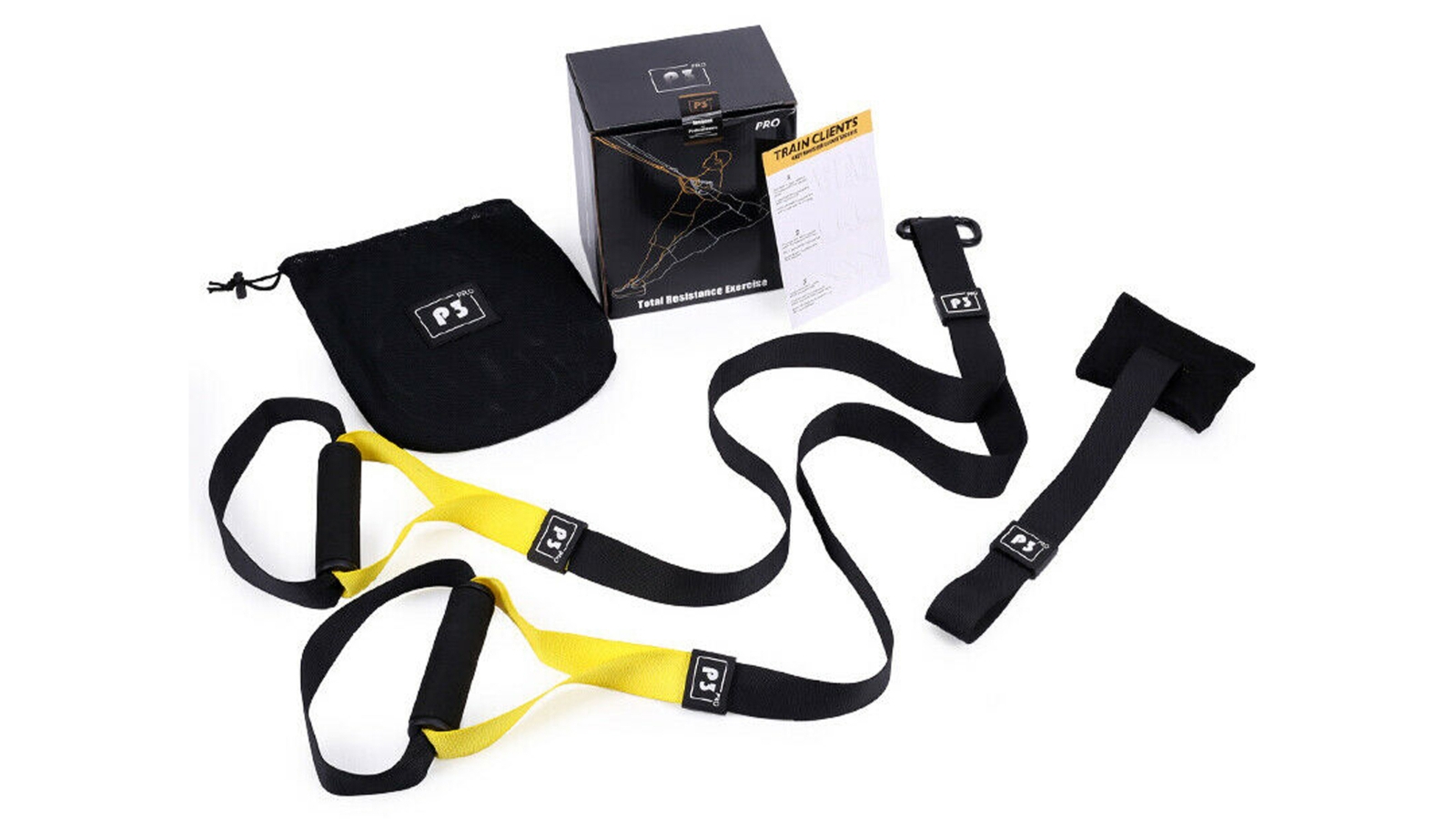 TODO Fitness P1 Pro Resistance Muscle Training Suspension Band Belt Set