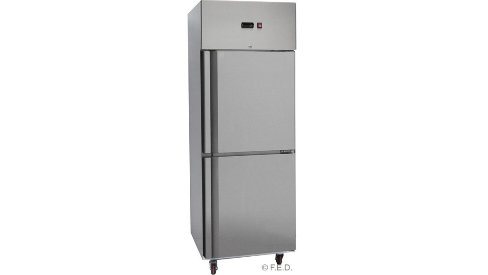 F.E.D Commercial 2Door 1/2 Tropicalised Fridge Harvey Norman