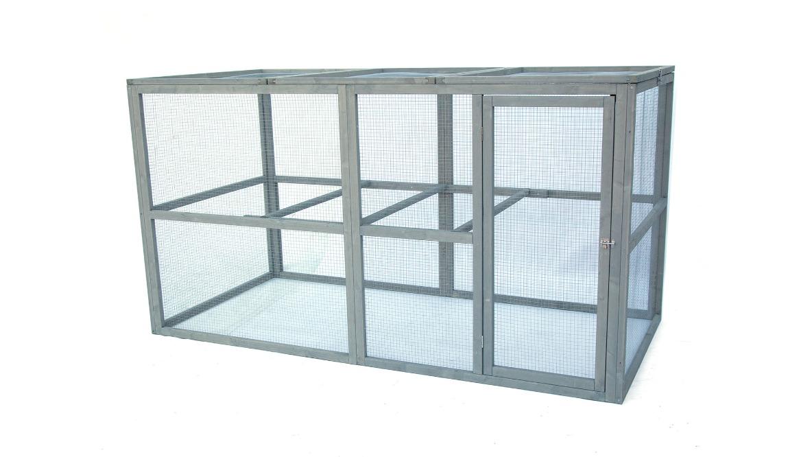 Flyline Predator Proof Add-on Enclosure Run Pen for Chicken Chook Coop
