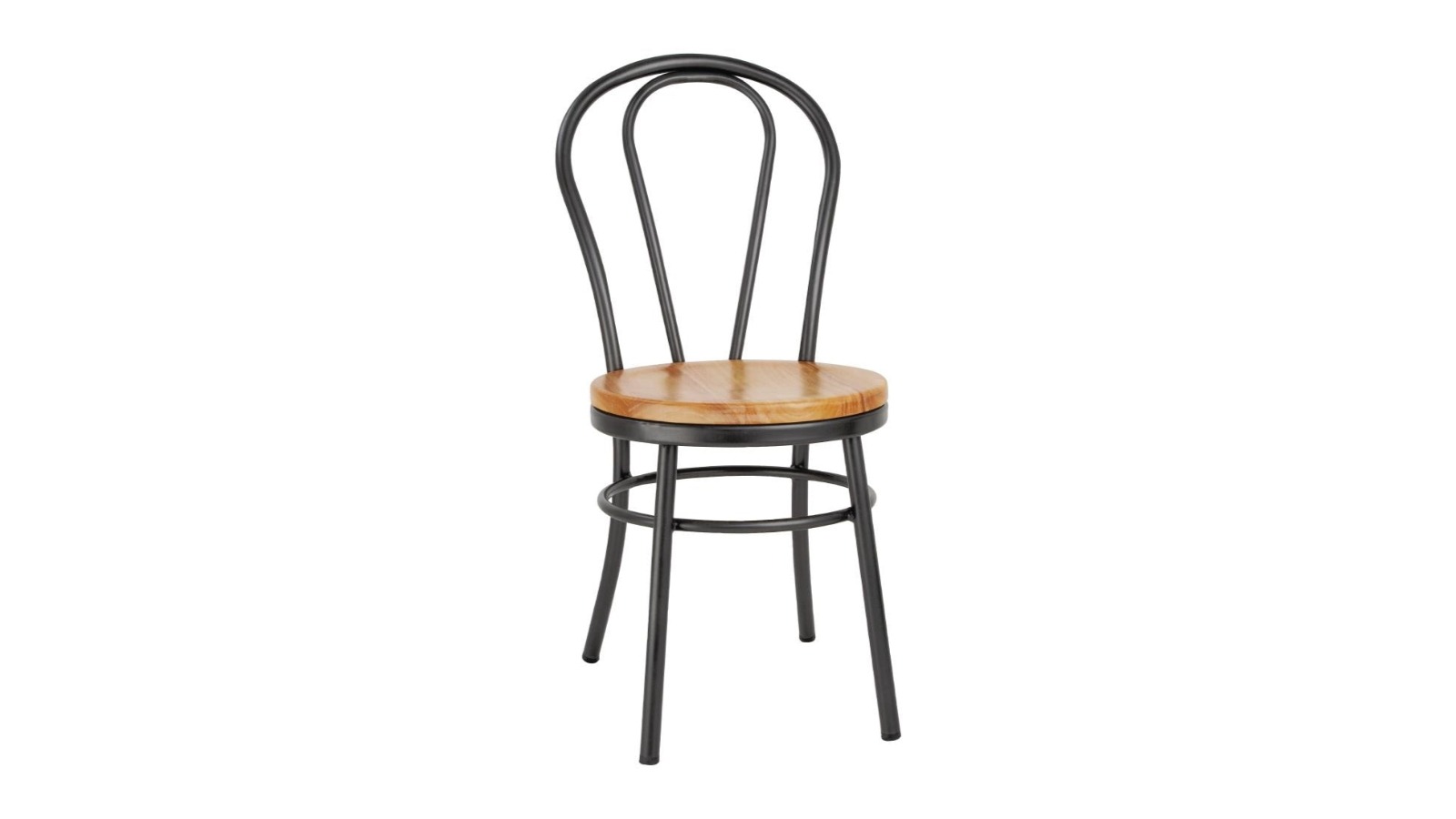 Bolero Pack of 2 Metallic Grey Clarisse Side Chair