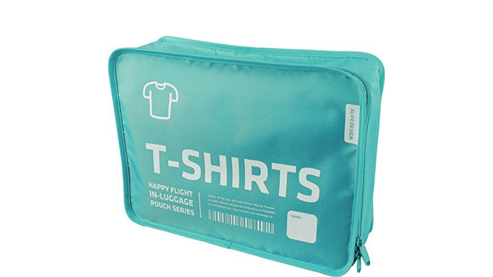 ALifeDesign In-Luggage Pouch for T-Shirt - Blue