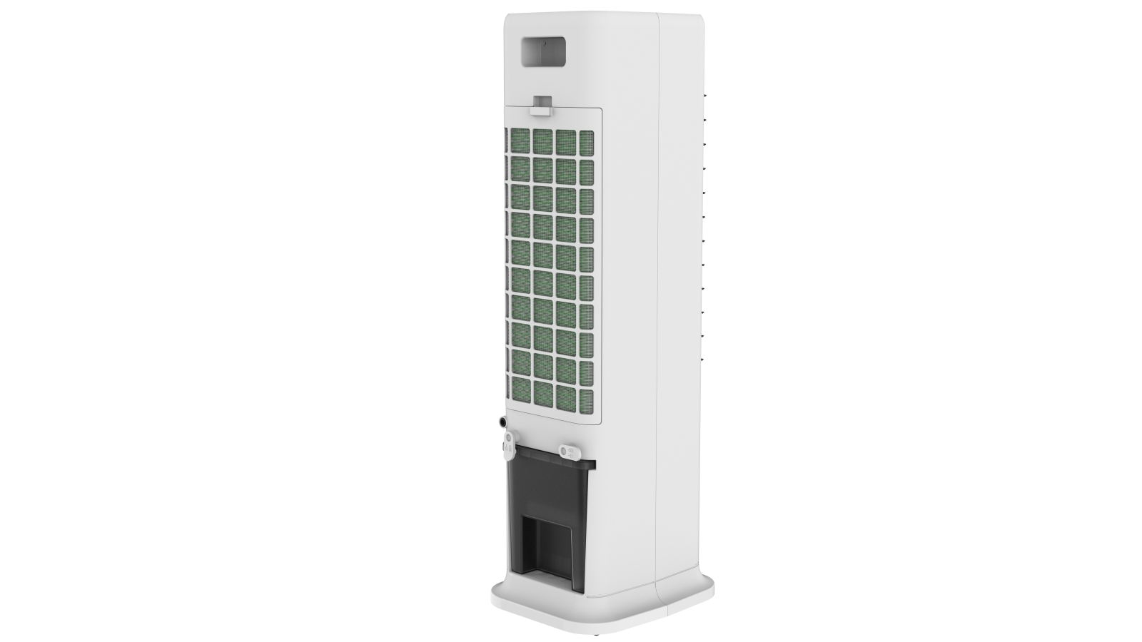 Dimplex 6L Tower Evaporative Cooler Black/White Harvey Norman