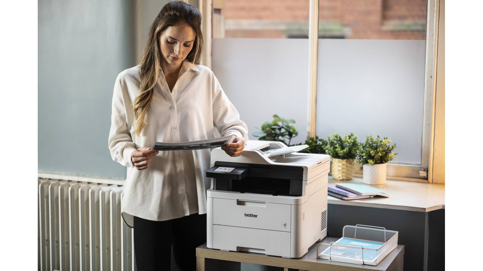 Brother DCPL3560CDW A4 AllinOne Colour Laser Printer Harvey Norman