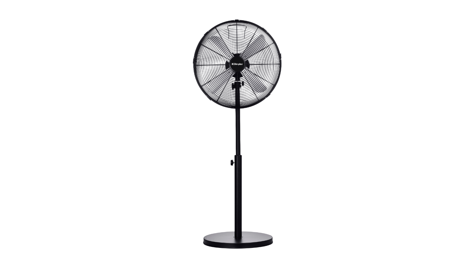 Dimplex 40cm High Velocity Pedestal Fan - Matte Black