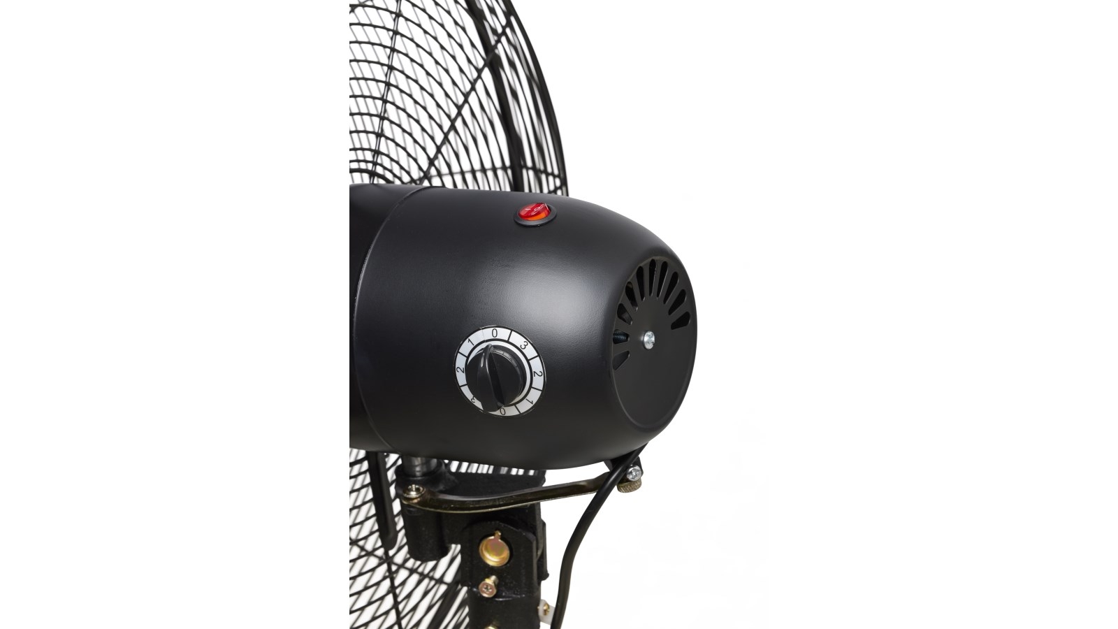 Dimplex 50cm High Velocity Pedestal Fan Matte Black Harvey Norman