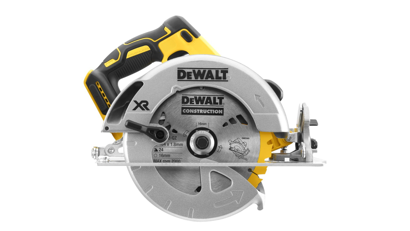 Dewalt 18V Brushless 18.4cm Circular Saw