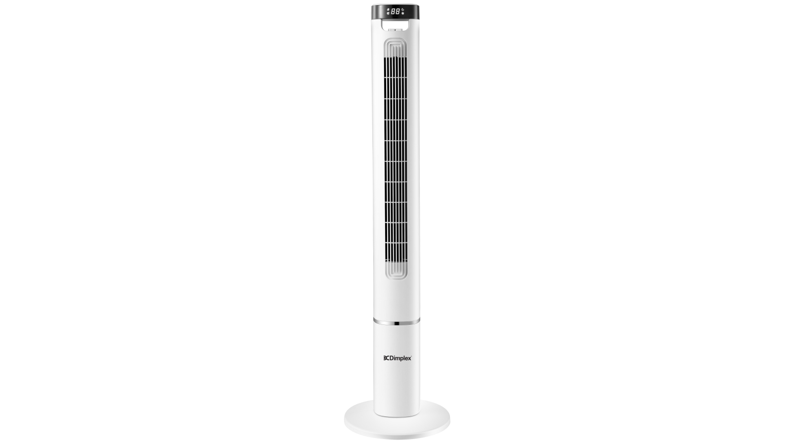 Dimplex 119cm Tower Fan with Remote White Harvey Norman
