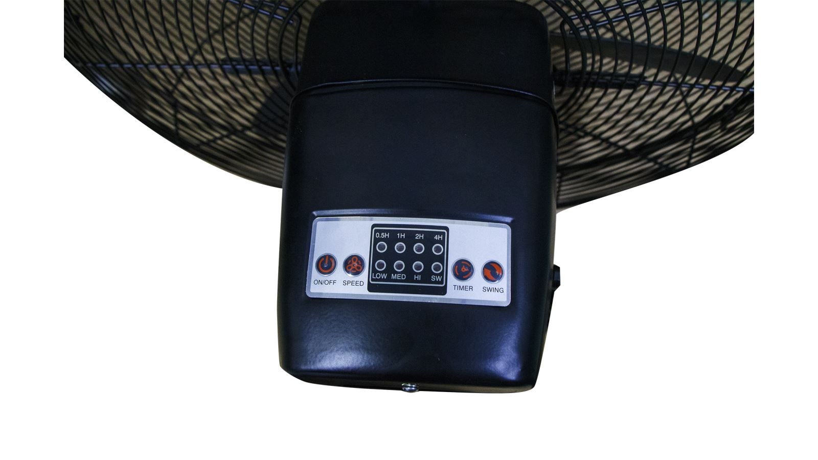 Dimplex 50cm High Velocity Wall Fan - Matte Black | Harvey Norman