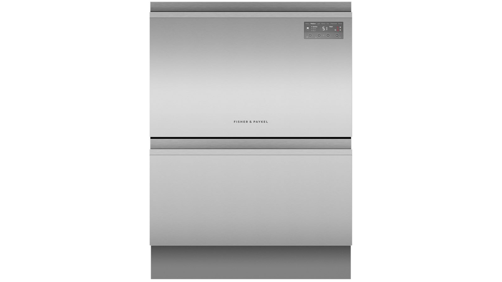 Fisher Paykel 14 Place Setting Double Dishdrawer Dishwasher Stainless Steel