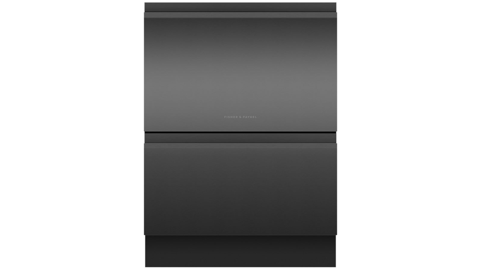Fisher & Paykel Series 9 Contemporary Double DishDrawer Dishwasher - Black Steel
