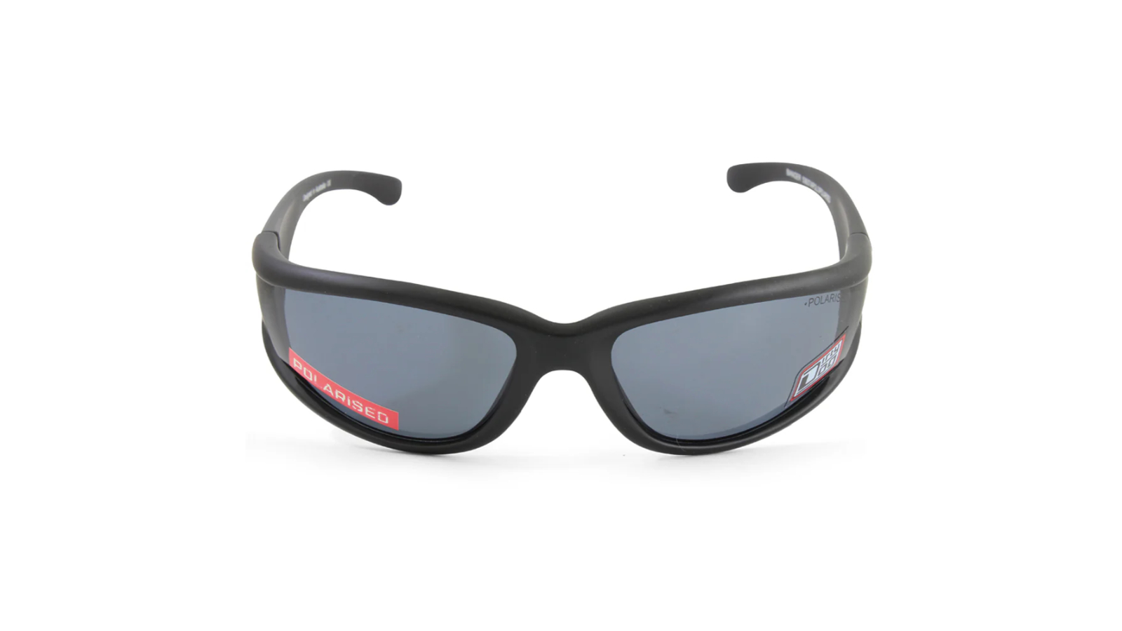Dirty Dog 53637 Banger Satin Polarised Mens Sport Sunglasses - Black/Grey