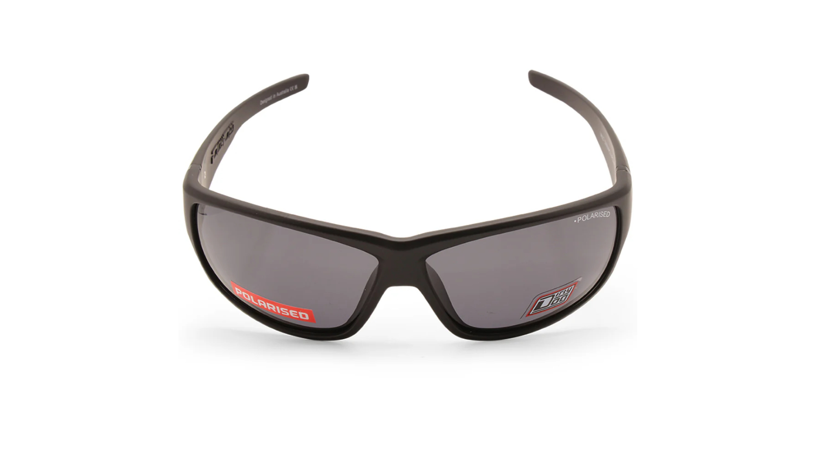 Dirty Dog 53656 Vault Satin Unisex Polarised Sunglasses - Black/Grey