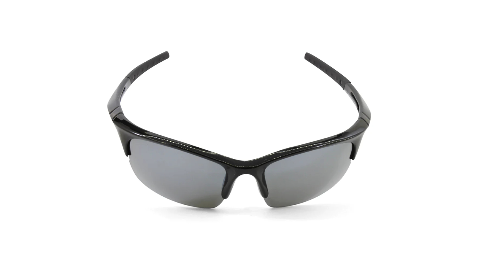 Dirty Dog 58044 Sport Ecco Mirror Cycling Sport Sunglasses - Black/Silver