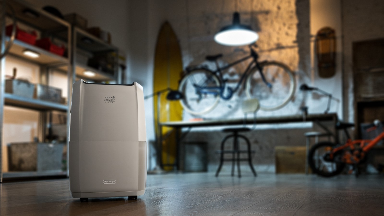 DeLonghi Tasciugo AriaDry Pure 2 in 1 Dehumidifier Air Purifier