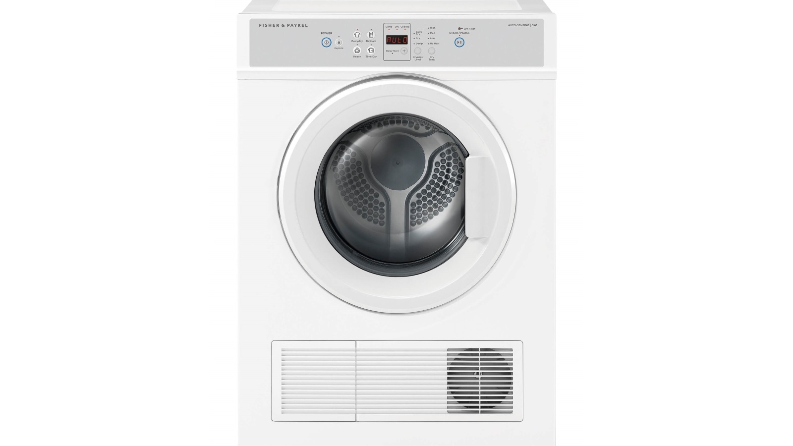 Fisher & Paykel 6kg Sensor Vented Dryer White Harvey Norman