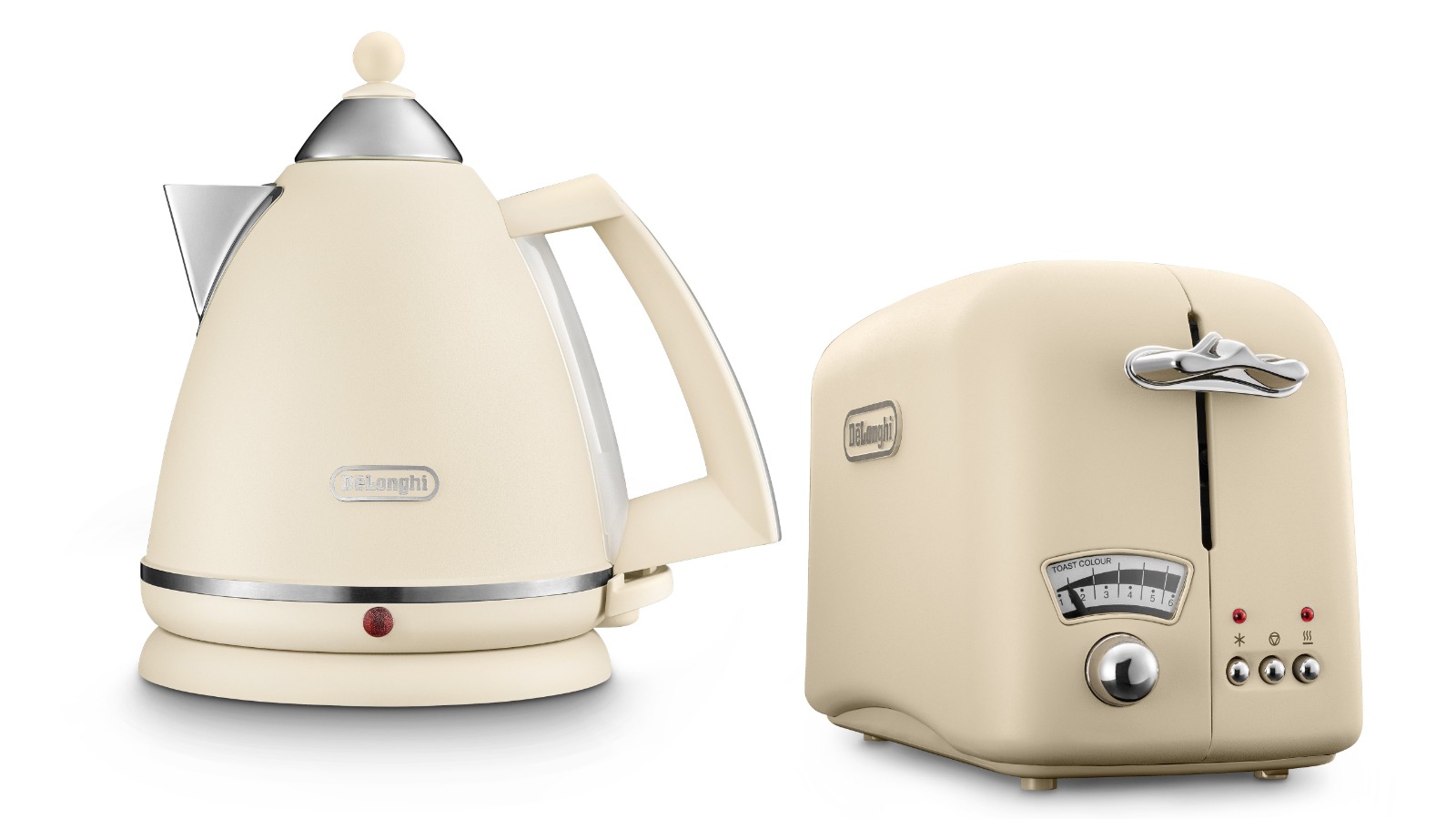DeLonghi Argento Flora Breakfast Pack - Jasmine Beige