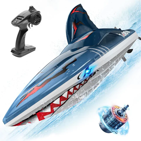 Deerc Brushless Remote Control Shark Boat