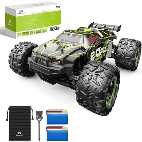 Deerc 302E Remote Control Car High Speed 4WD Monster Truck