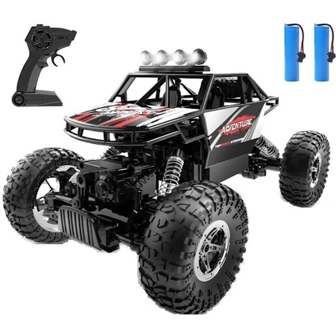 Deerc DE45 RC Car Remote Control 4WD Off Road Monster Truck 2 Battery