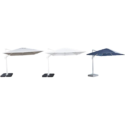 Deluxe 3m Square Cantilever Umbrella Only