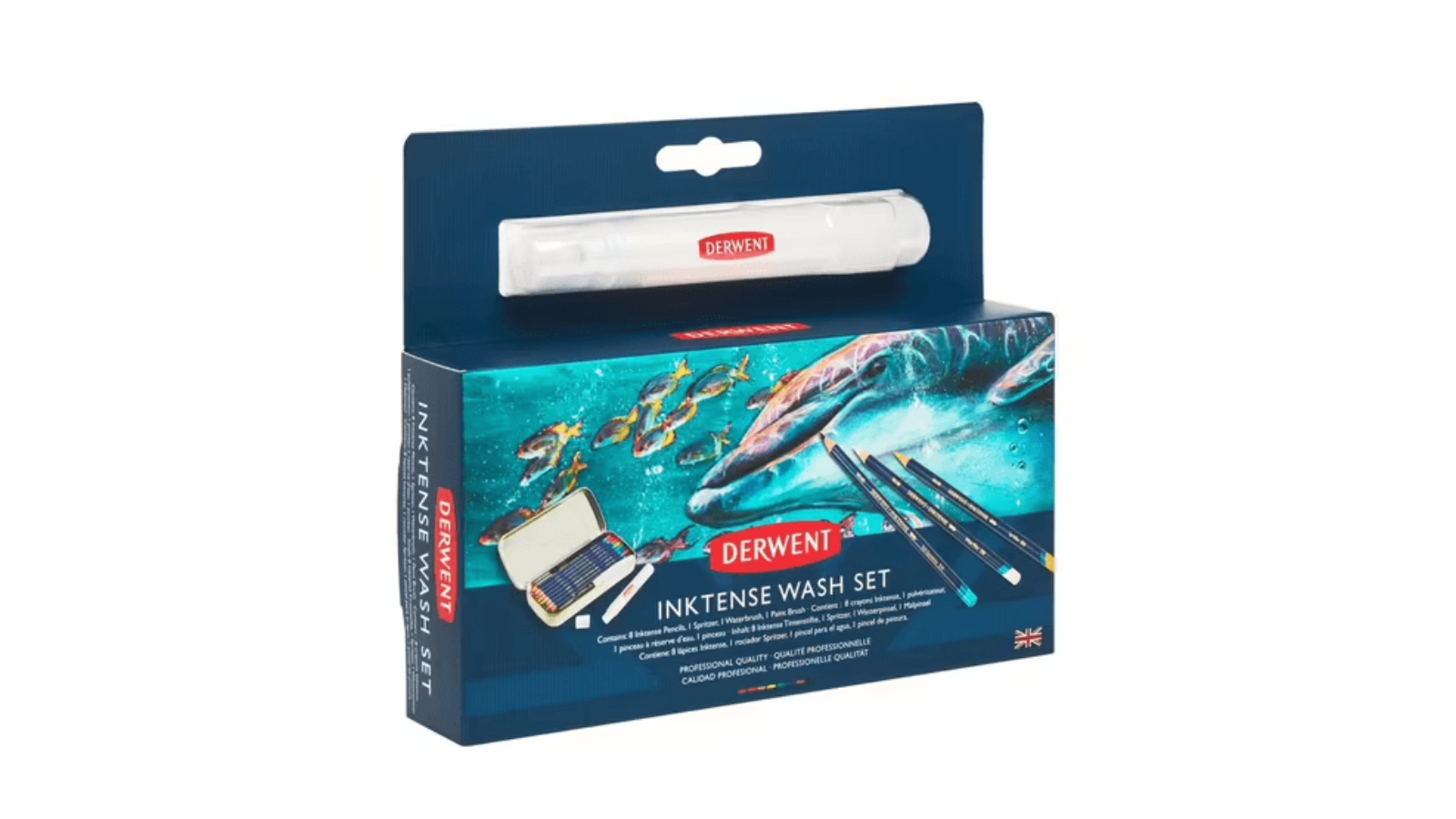 Derwent Color Pencil Inktense Wash Set