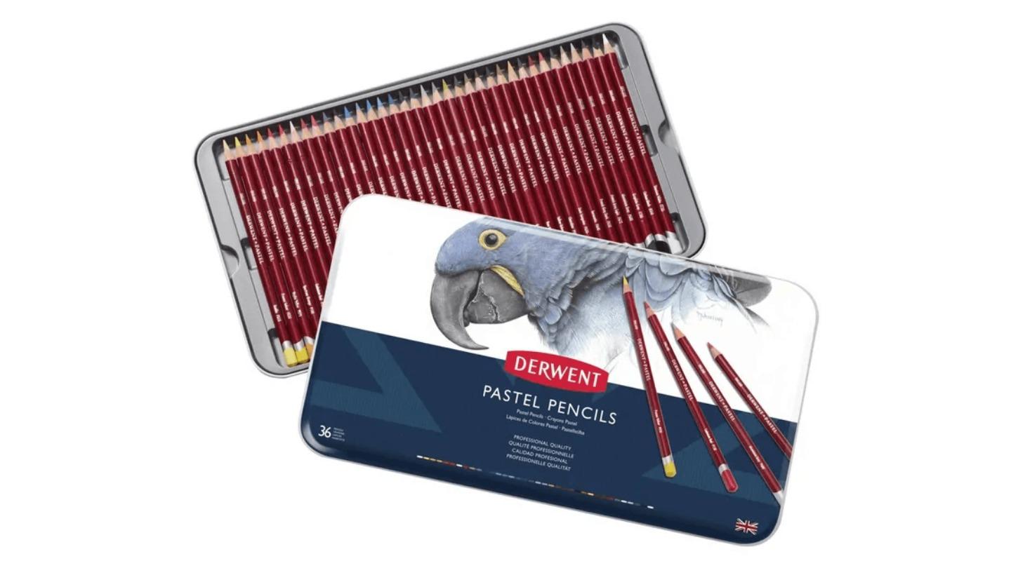 Derwent Pack of 36 Assorted Pastel Pencil